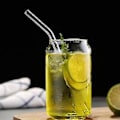 Miniatyrbillede 5 af 5: 4 Pak Drikkeglas i Form af Ølboks - Modeglas til Vand, Mælk, Øl, Shake, Dessert, Cola, 4 stk.