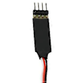 Pikkukuva 5 / 5: 8 LED-valosarja 2 valkoista 2 punaista 4 keltaista CH3-lampunohjauspaneelilla 1/8 1/10 Axial SCX10 TRX4 D90 RC-autoon