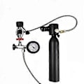 Miniatyrbilde 4 av 5: Konverteringsadapter for Yoke til 8mm Hurtig Inflasjonskobling for Inflatorslange Dykker Standard BCD Tørr