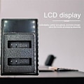 Miniatyrbillede 1 af 5: En-el23 LCD USB Dobbelt Batterioplader Til Coolpix B700 P900s P900 P610s P610 P600 S810c Kamera