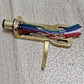 Miniatyrbilde 2 av 5: AT3600L Moving Magnetic Stylus Headshell Connect Kit for LP Vinyl Platespiller Platesnurrer Fonograf, Gull