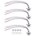 Miniatyrbillede 1 af 5: 4-pak LED indikatorlys 12mm, vandtæt, 110-220V, fælles anode, rød & blå - Industrielle kontrolkomponenter til signal & sikkerhed