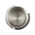 Miniatyrbild 5 av 5: 53mm Kaffedoseringskopp Sniffing Mugg för Espressomaskin Slitstark Rostfritt Stål Kaffedoseringskopp - Silver