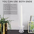 Miniatyrbild 4 av 5: 6-pack Glas Hs Klar Tick Hs Passar 1,85 tums Pelare Eller 7/8 tums Avsmalning F