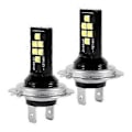Pikkukuva 3 / 5: 2kpl Mini Canbus LED Auton Ajovalot 6000K 1200LM H1 H3 H7 H8 H11 881 9005 9006 12SMD 3030 LED Lamppu Sumuvalot Auto