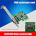 Pikkukuva 2 / 5: Pcie - Yksi Sarjaportti Rs232 Laajennuskortti Sirusarja Ax99100 Sarja Db9 Pcie Adapteri Korotuskortti Varten