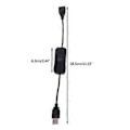 Miniatyrbilde 2 av 5: Ny USB-kabel med PÅ/AV-bryter for strømkontroll til Raspberry Pi