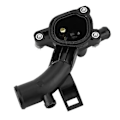 Pikkukuva 3 / 5: Auton termostaattikotelon pumpun ulostulo 25192985 Opel J Corsa D /meriva B A14xel A14xer -malleihin