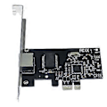 Miniatyrbilde 1 av 5: PCI-E x1 Gigabit Ethernet-kort RTL8111C Enkelport Desktop 1000M Nettverksadapter Driverfri