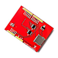 Miniatyrbild 4 av 5: 2,4 tums TFT LCD-skärm Pekskärm 240x320 Skärmmodul TFT-display för