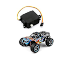 Pikkukuva 3 / 5: Rc-auton servo 104019-2236 malleihin 104009, 104019, 12402-a ja 12409, Rc-auton varaosat