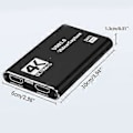 Pikkukuva 4 / 5: USB3.0 Pelivideonkaappauskortti HDMI-yhteensopiva Suoratoistolähetys Mikrofoni sisään