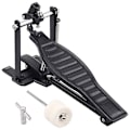 Miniatyrbillede 4 af 5: Trommepedal Sort Aluminiumlegering Børne Rack Trommesæt Med Trommestik & Trommenøgle