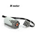 Miniatyrbilde 2 av 5: Tekniske Deler Motor Byggekloss Motor M-motor 8883 For Power Functions Elektrisk Montering