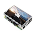 Miniatyrbillede 2 af 4: 3,5 tommer Mon-kompatibel 320 X 480 Kapacitiv Touch Screen LCD-skærm til 3b+/ 3b/2b/2b+/2a+
