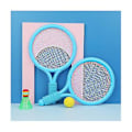 Miniatyrbild 4 av 5: 1 Set Lila Ur Beach Tennis Badminton Racket Set Utomhussporter Mini Badmintonracket