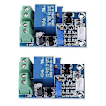 Miniatyrbild 1 av 5: 2 st Batterimodul 12V Batteri Lågspänningsbrytare Automatisk Påslagning Återställningsskydd