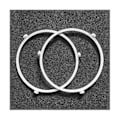 Miniatyrbilde 2 av 5: 4 stk. Dreieskive Ring, Roterende Ringrulle - For Tallerkenlokk