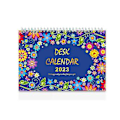 Miniatyrbilde 1 av 5: 2 stk. Skrivebordskalender, 12 måneders skrivebordskalender, oppbrettbar, med blanke sider