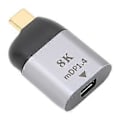 Pikkukuva 5 / 5: USB C - MiniDP -sovitin 8K 60 Hz:llä, USB Type C - MiniDP -uros-naarasmuunnin, tuki Windowsille ja Androidille