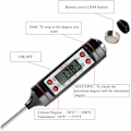Miniatyrbild 2 av 5: Kökstermometer Universal hushållstermometer Digital matlagningstermometer Kökstermometer Kötttermometer, läsbar 50 ° C- 300 °