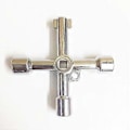 Miniatyrbilde 3 av 5: Gassnøkkel Målernøkkel Verktøynøkkel for Elektrisk Skapskap Åpningsnøkkel Sink Legering (1 stk, Sølv)