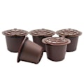 Miniatyrbilde 1 av 5: 5 stk. Gjenbrukbare kaffekapsler i rustfritt stål for maskiner (b)