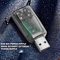 Pikkukuva 3 / 5: USB - 3,5 mm:n mikrofonikuulokeliitäntä Stereo Kuulokemikrofoni 3D-äänikortti Audioadapteri PC:lle