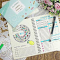 Pikkukuva 2 / 5: 16 kpl Journal Stencils -setti - Productivity Plr Stencil Journal Stencils A5 Dotted Jo:lle