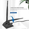 Miniatyrbillede 4 af 5: 2,4g/5g Dual-band Antenne med 2 meter Forlængerkabel 6db Magnetisk Base Trådløst Netværkskort Wifi S