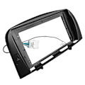 Miniatyrbilde 4 av 5: 2din Bilradio Fascia For 2005-2010 Dvd Ramme Plate Adapter Monterings Dash Inat Bezel