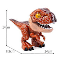 Miniatyrbillede 2 af 5: 1 Sæt Dinosaur Papirvarer, Viskelæder Lineal, Blyantspidser, Studenter Indbindingsmaskine, Skoleartikler, Gave Papirvarer B
