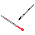 Miniatyrbillede 4 af 5: PT1005 1000V 10A Universal Digital Multimeter Probe Test Leads Pin Needle Tip Multi Tester Lead Probe Wire Pen Cable
