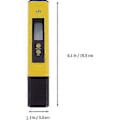 Miniatyrbillede 2 af 5: Ph Tester Digital Bærbar Ph Måler Pen Akvarium Vandkvalitetsdetektor LCD Digital Display Ph Måler