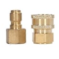 Pikkukuva 1 / 4: 5000PSI Korkeapainepesurin Liittimet Pesukoneen Putken Sovitin Naaras Uros Liittimet M18x1.5mm Naaraskierre Tulppa ja Pistorasia