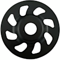 Miniatyrbillede 3 af 4: Professionel diamant slibeskive 125 x 22,2 mm diamantslibeskive..