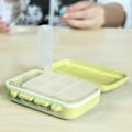 Miniatyrbillede 5 af 5: Bærbar 8 Rum Pilleholder Organizer Tabletboks Medicindispenser (Grøn)