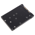 Pikkukuva 4 / 5: 2 in 1 Msata/for M.2 Ngff To Sata3 Adapter Card Enclosure Box For 2.5\" Ssd Pc