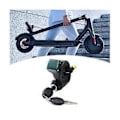 Miniatyrbillede 2 af 5: E-cykel Tændingslås Nøgle Tommelfingergas Voltmeter Digital Spændingsdisplay Kontakt 3-benet Til M365 Univ