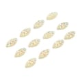 Miniatyrbillede 2 af 4: 48 stk. Påsyning Rhinestones 0,3x0,6in Elegant Farveægte Flatback Multi Purpose Glas Rhinestones til Tøj Taske Sko
