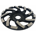 Miniatyrbillede 1 af 4: Professionel diamant slibeskive 125 x 22,2 mm diamantslibeskive..