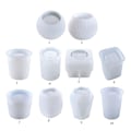 Miniatyrbilde 3 av 5: Epoksyform Dish Sukkulent Blomsterpot Silikonform Speil Resin Oppbevaringsform