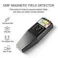 Miniatyrbilde 2 av 3: K2 Elektromagnetisk Felt Emf Gauss Meter Strålingsdetektor Bærbar Emf Magnetfelt Monitor 5 Led Gauss Meter