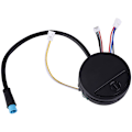 Miniatyrbilde 5 av 5: Sammenleggbar elektrisk scooter kretskort dashbord med deksel for Ninebot ES1 ES2 ES4