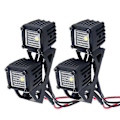 Miniatyrbilde 1 av 5: Modifiserte frontlykter Spotlights Biltopplys Bumperlys For Axial Scx10 Traxxas Trx4 Trx6 1/10 R