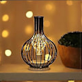 Miniatyrbilde 5 av 5: LED Bordlampe Leselampe Nattlys Soverom Sengelampe Skrivebordsbelysning Stue Retro Jern Hjemmedekorasjon, D