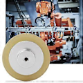 Miniatyrbild 3 av 4: Hållbart halkfritt roterande pulsgivarhjul av polyuretan, mätinstrument (200 mm)