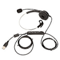 Miniatyrbild 4 av 5: USB Business Headset Brusreducering Enkelsidig Hörlur Stödjer Samtal Högtalarvolymjustering Mikrofon Ljudavstängning