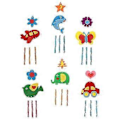 Miniatyrbild 2 av 2: 6 st DIY Vindspel Vindspel DIY Kit Hängande Vindspel Ornament För Sovrum