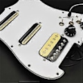 Miniatyrbilde 3 av 5: Elektrisk Gitar Plekterbrett Pickup Ledningsnett Ferdigkoblet Plekterbrett Gitar Plekterbrett Skrapeplate Pickup Montering
